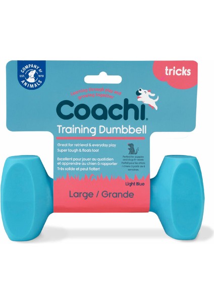 Dambıl Coachi Antrenman Dumbbell Mavi L Plastik (Yurt Dışından)