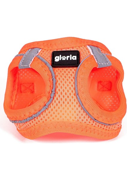 Köpek Tasması Gloria Air Mesh Trek Star Ayarlanabilir Turuncu L (33,4-35 Cm) (Yurt Dışından)