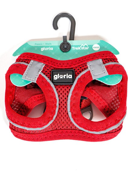 Köpek Tasması Gloria Trek Star 32,8-35,4 cm 45-47 cm Kırmızı M (Yurt Dışından)