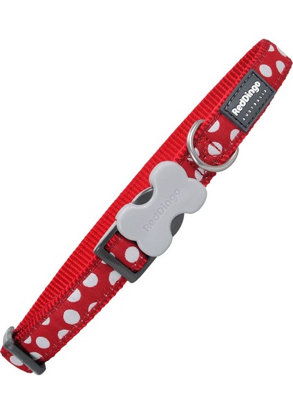 Red Dingo Köpek Tasması Kırmızı Dingo Noktalı (2 x 31-47 Cm) (Yurt Dışından)