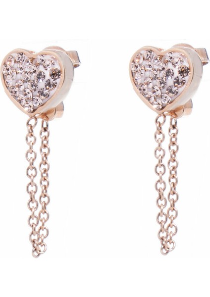 Bayan Küpe Folli Follie 3E0T033RS (15 Mm) (Yurt Dışından) fiyatları