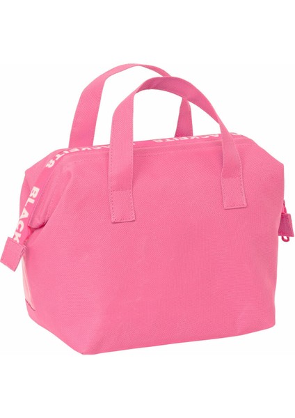 Okul Tuvalet Çantası Blackfit8 Glow Up Pembe (26,5 x 17,5 x 12,5 Cm) (Yurt Dışından)