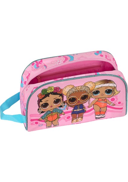 Okul Tuvalet Çantası Lol Sürprizi! Parlayan Kız Pembe 26 x 16 x 9 cm (Yurt Dışından)