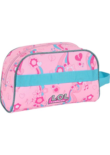Okul Tuvalet Çantası Lol Sürprizi! Parlayan Kız Pembe 26 x 16 x 9 cm (Yurt Dışından)
