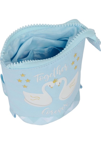 Kalemlik Kılıfı Glow Lab Cisnes Açık Mavi 8 x 19 x 6 cm (Yurt Dışından)