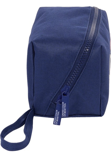 Okul Çantası Benetton Varsity Gri Lacivert 22 x 10 x 10 cm (Yurt Dışından)