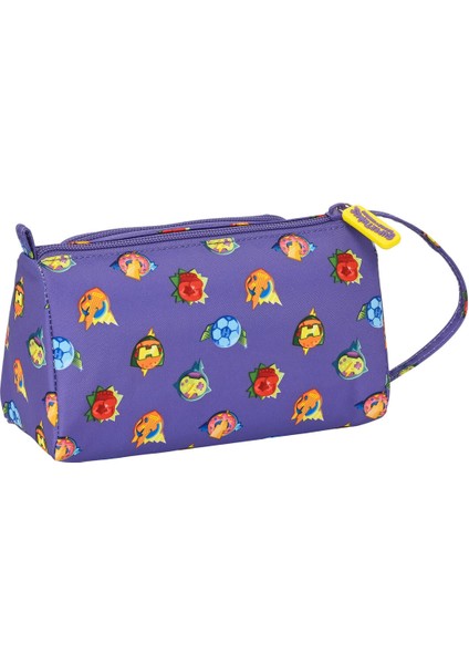 School Case Superthings Kazoom'un Koruyucuları Sarı Mor 20 x 11 x 8,5 cm (Yurt Dışından)