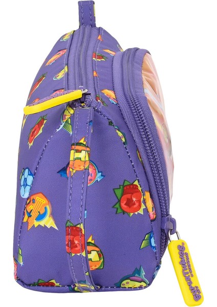School Case Superthings Kazoom'un Koruyucuları Sarı Mor 20 x 11 x 8,5 cm (Yurt Dışından)