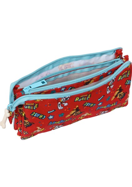 Üçlü Her Şeyi Taşıyan The Paw Patrol Funday Kırmızı Açık Mavi (22 x 12 x 3 Cm) (Yurt Dışından) modelleri