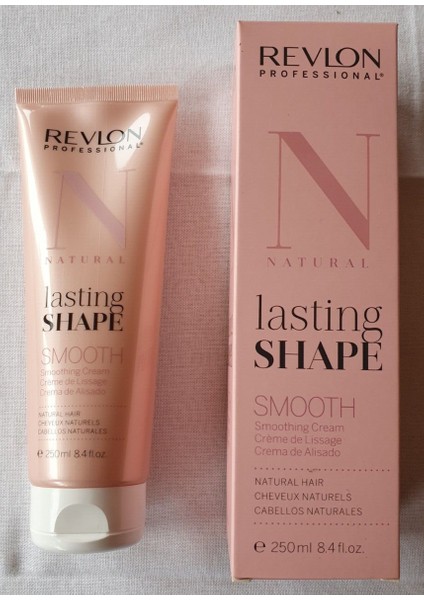 Professıonal Revlonlasting Shape Smooth Natural Hair Cream 250ML