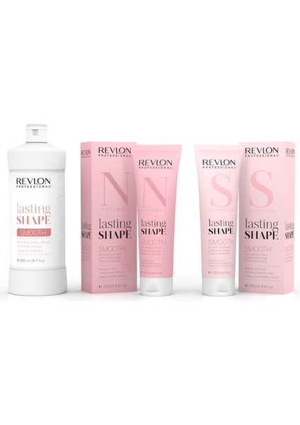 Professıonal Revlonlasting Shape Smooth Natural Hair Cream 250ML