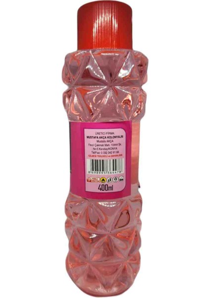 Mustafa Akça Pembe Gül Pink Rose Kolonyası 400ML