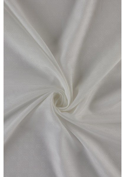 Pamuk Ipek Monogram Şal 40752-KAHVE