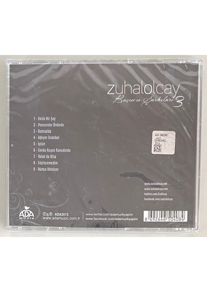 Zuhal Olcay Başucu Şarkıları 3 CD (Jelatininde Sıfır Orjnal Dönem Baskı Cd)