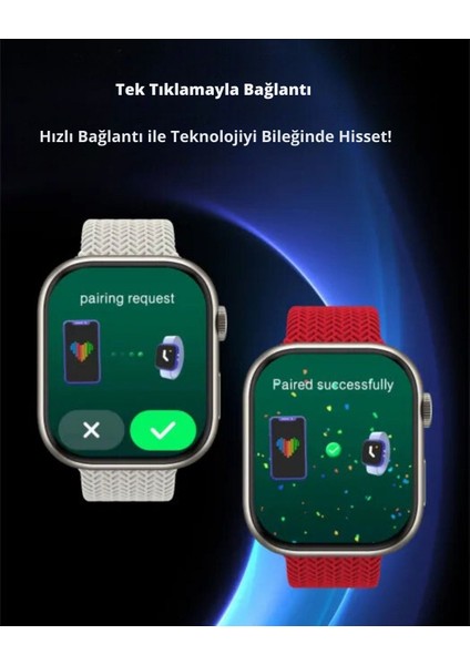 Hk9 Pro + Chatgpt Destekli 2 GB Dahili Depolama Amoled Ekran Watch 9 Series Akıllı Saat