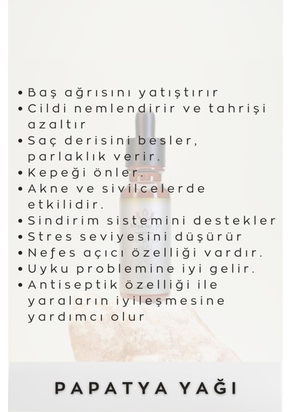 Papatya Yağı %100 Doğal ve Seyreltilmemiş 20 ml