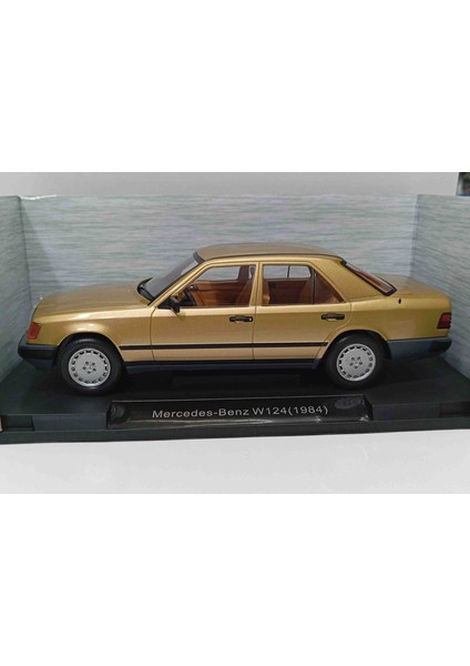 1:18 1984 Mercedes-Benz 300 E (W124KASA) Hardal (Kapalı Gövde Metal Model fiyatları