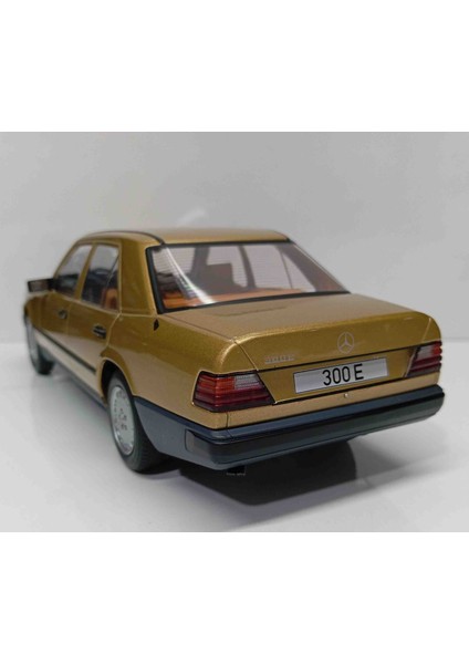 1:18 1984 Mercedes-Benz 300 E (W124KASA) Hardal (Kapalı Gövde Metal Model modelleri