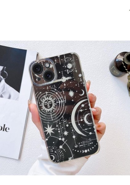 Apple Iphone Modelleri Uyumlu Desenli Şeffaf Silikon Kılıf AST17