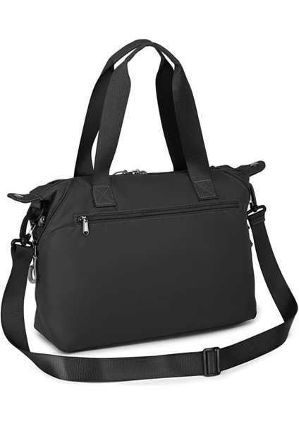 Ekstra Hafif Kumaş Kadın Omuz Çantası 2022-3139 Siyah fırsatları