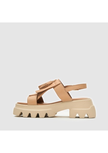 Kadın Casual Sandalet [060210], Nude, 36