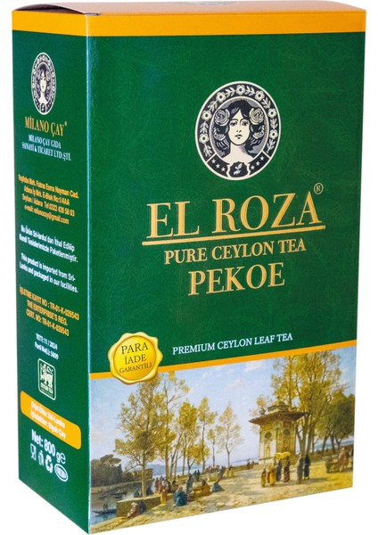 Premium Pekoe İthal Siyah Çay 800 gr