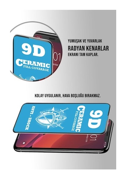 Kılıf Evreni General Mobile Gm 20 Pro Hd Baskılı Kılıf - Turuncu Lekeler + 9h Nano Ekran Koruyucu