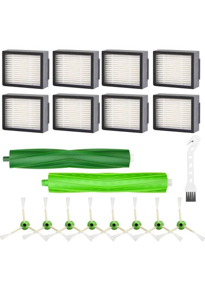 Ana Fırça Yan Fırça Filtresi Yedek Parçalar Irobot Roomba I7 I7+/ı7 Plus J7 E5 E6 E7 I, E &j Robot Süpürge (Yurt Dışından)