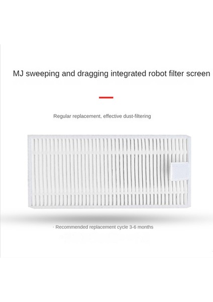 4 Adet Xiaomi Süpürme ve Paspaslama Robotu Vıomı VXVC05-SJ Hepa Filtre Aksesuarları Için Uygundur (Yurt Dışından) modelleri