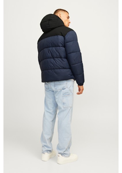 Jack & Jones Jjmoon Hood Puffer Erkek Mont 12256882