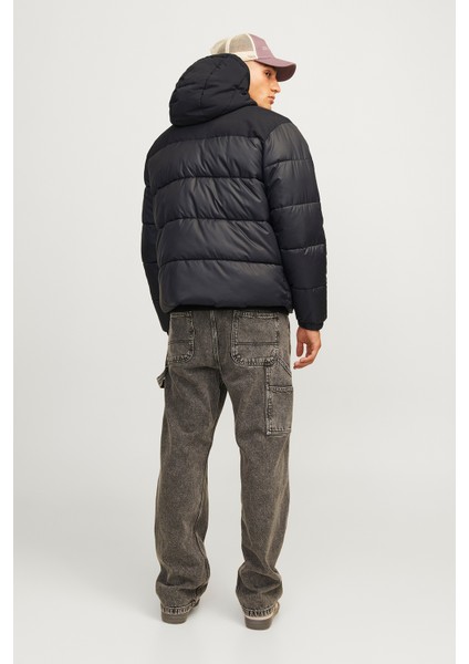 Jack & Jones Jjmoon Hood Puffer Erkek Mont 12256882