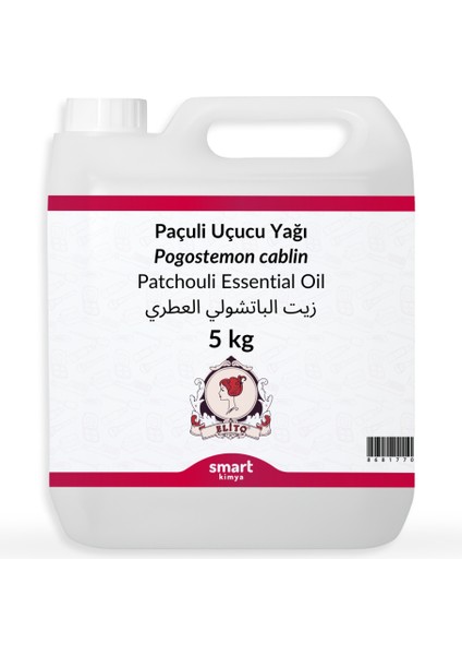 Paçuli Uçucu Yağı Pogostemon Cablin 5 kg