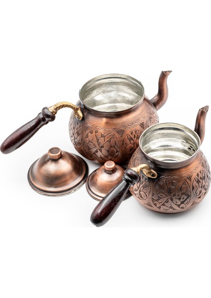 Raindrop Bakır Çaydanlık