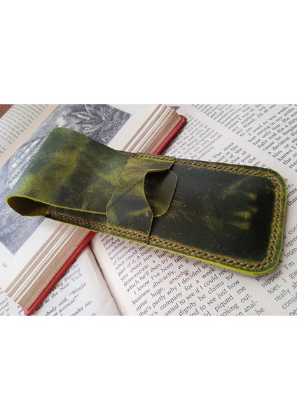 Hakiki Deri El Emeği Özel Kalemleriniz Için Kalemlik Kalem Kutu 27 cm 6 cm 192A fiyatları