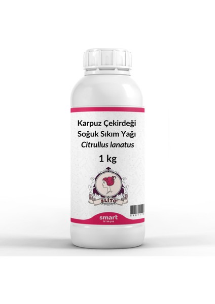 Karpuz Çekirdeği Soğuk Sıkım Yağı Citrullus Lanatus 1 kg