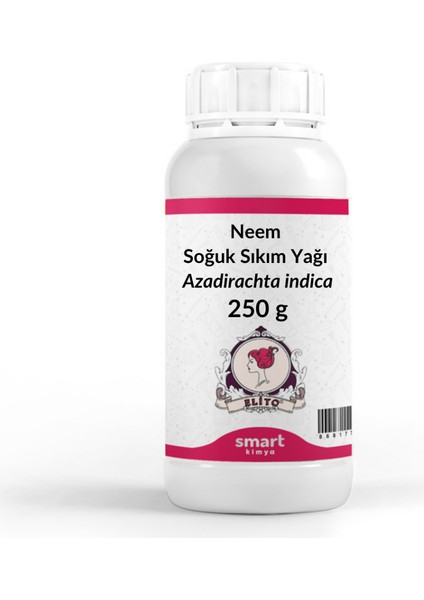 Neem Soğuk Sıkım Yağı Azadirachta Indica 250 G