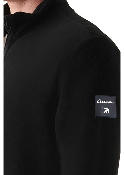 Erkek Rahat Içi ve Dışı Polarlı Isı Koruyan Fermuarlı Polar Sweatshirt fiyatları