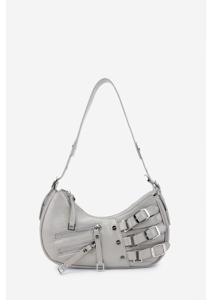 Kadın Vegan Omuz Çanta 921 26878 Bn Canta SK24-25 L.gray