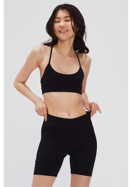 Jasmine Yüksek Bel Toparlayıcı Biker/Bisikletçi Tayt 1006