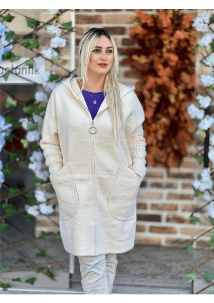 N33021 Reglan Kol Angora Kaban Krem