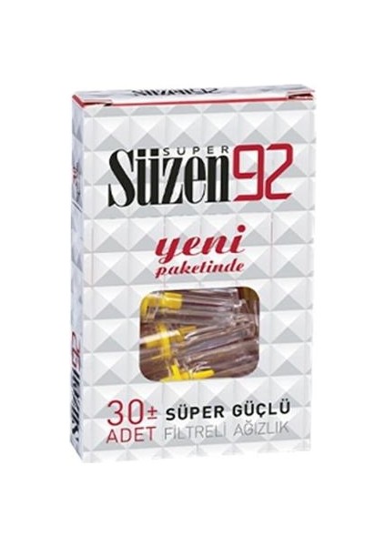 SÜZEN92 Süper 30'lu Filtreli Ağızlık