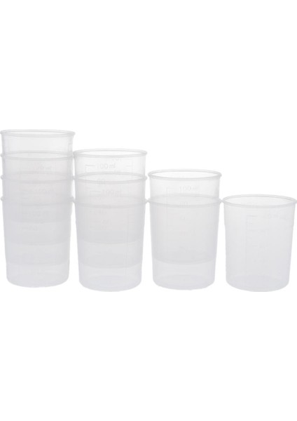 10 Ölçüm Kapları ve 100ML Karıştırma Için (Yurt Dışından)