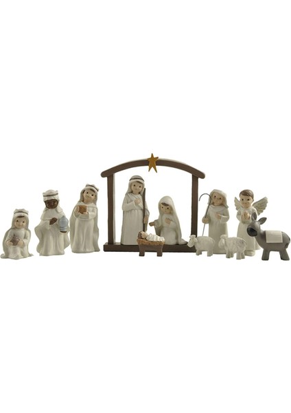 Mini Noel Doğum Sahnesi Heykel Figür Minyatürler (Yurt Dışından) fiyatları