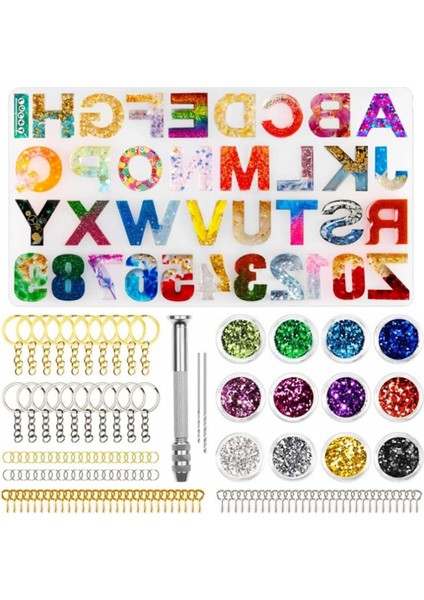 Harf 0 10MM Pençe Çivi 6 Çeşit Dıy Kolye Takı Yapımı Için Ik (Yurt Dışından)