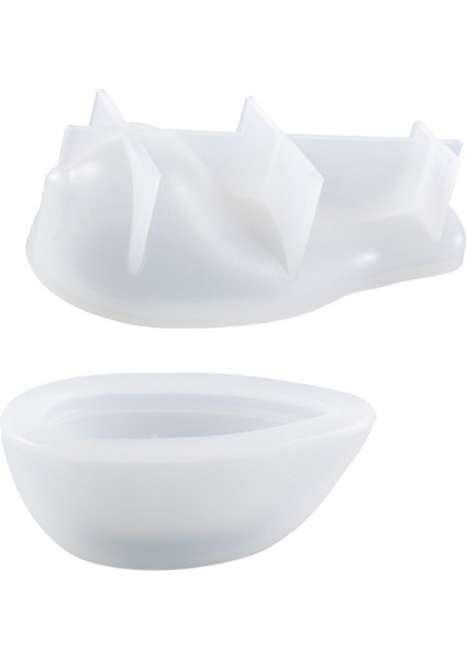 Kutusu Epoksi Reçine Kalıp Kozmetik Düzenleyici 12.5x4.2cm (Yurt Dışından)