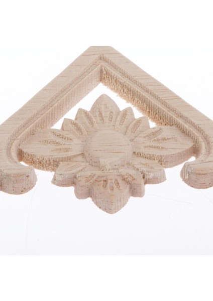 Doğal Ahşap Oyma Boyasız Çı Dekorları 6X6CM 2 (Yurt Dışından) fiyatları
