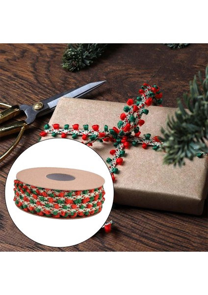 10 Yard Noel Kurdele Dekorasyon Paketleme Ş Saç Kurdeleleri Davetiye Kartı, , Sanatları, Hediye Paketleme, Irmızı Yeş Yard (Yurt Dışından) fiyatları