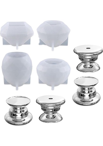 Knobs Dıy Epoksi Reçine Döküm Dolap Mutfak Kapısı Için (Yurt Dışından)