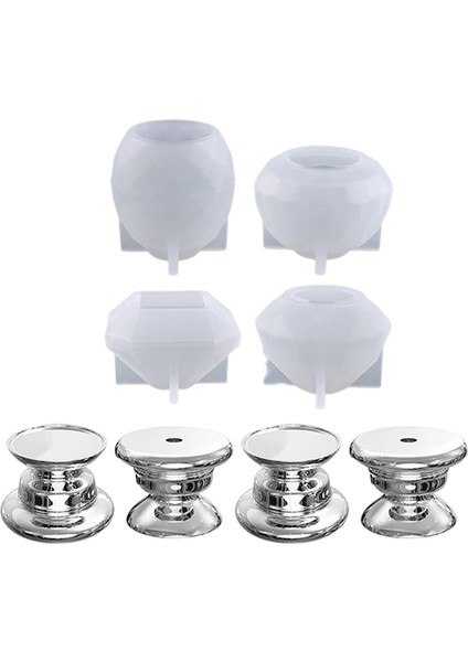 Knobs Dıy Epoksi Reçine Döküm Dolap Mutfak Kapısı Için (Yurt Dışından)