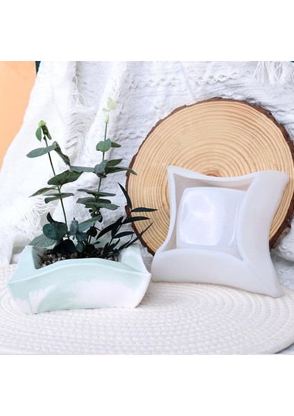 Kare Çiçek I Isı Reçine Kalıbı (Yurt Dışından)